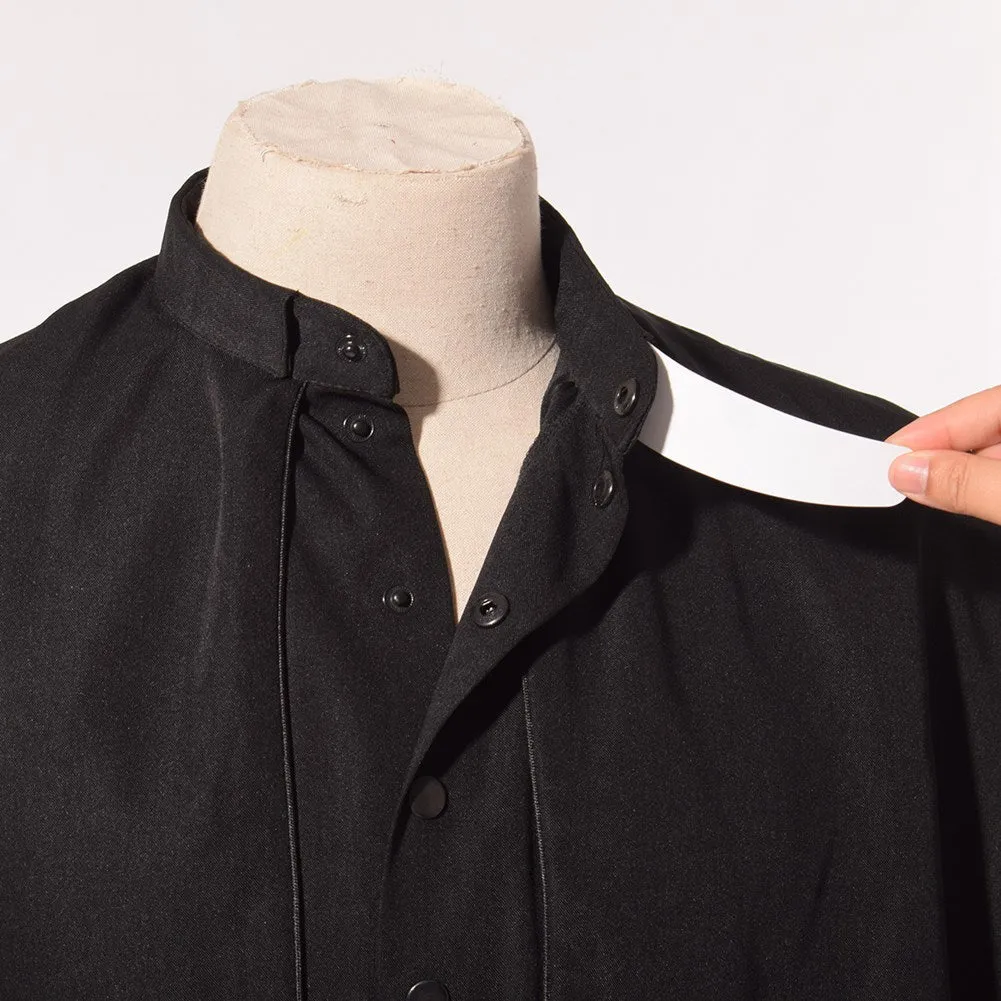 Clergy Men Cassock Priest Costume Bishop Roman Catholic Church Soutane Pope Pastor Father Mass Missionary Robes Outfit