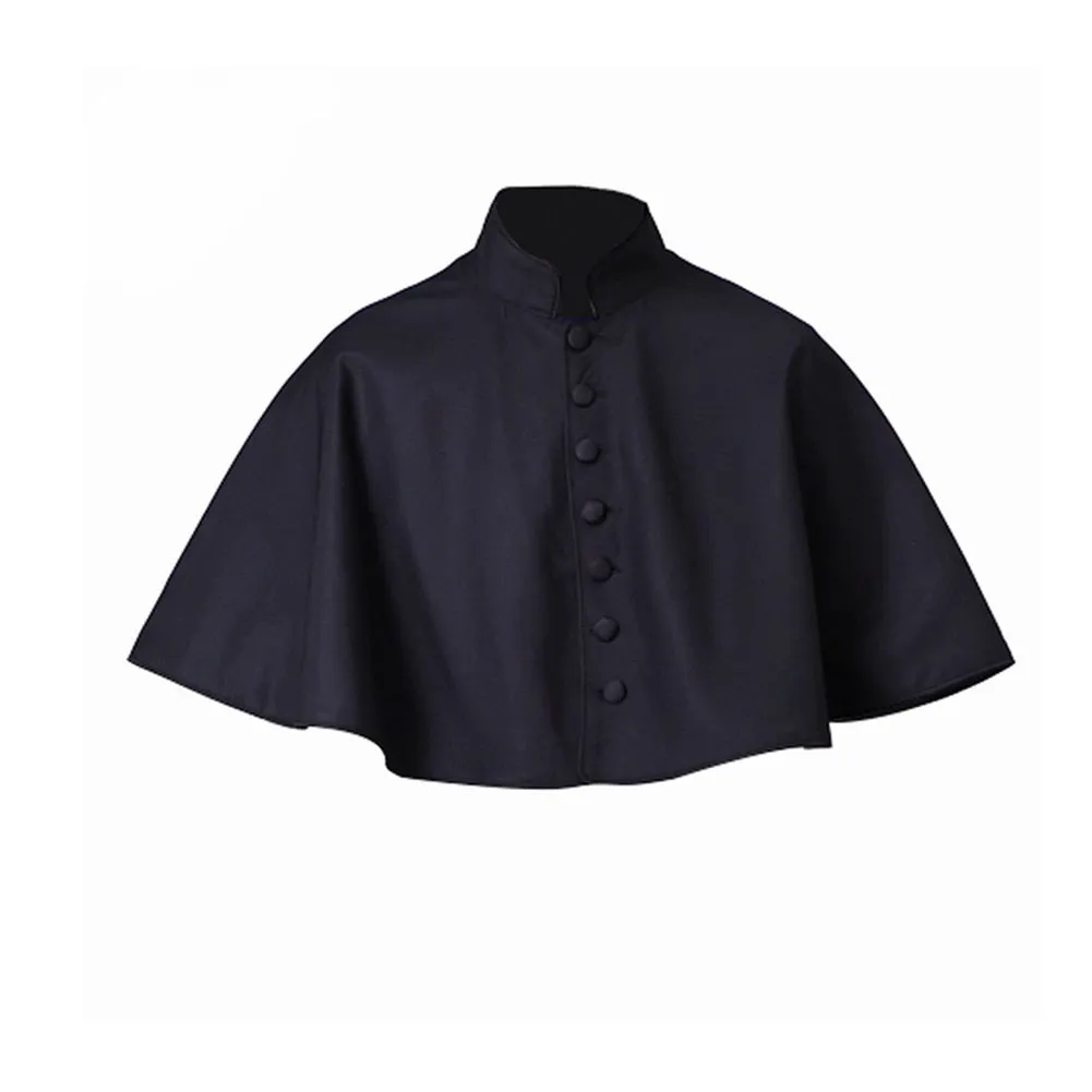 Clergy Men Cassock Priest Costume Bishop Roman Catholic Church Soutane Pope Pastor Father Mass Missionary Robes Outfit