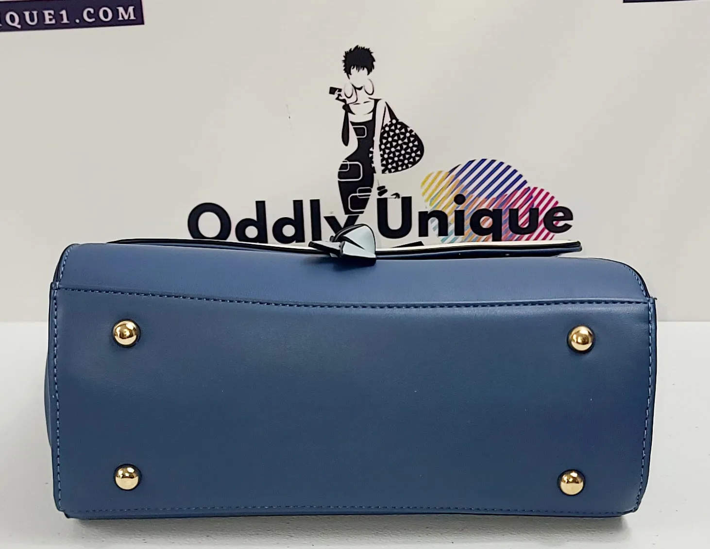 Colorblock Two Tone Satchel Sets with Matching Wallets