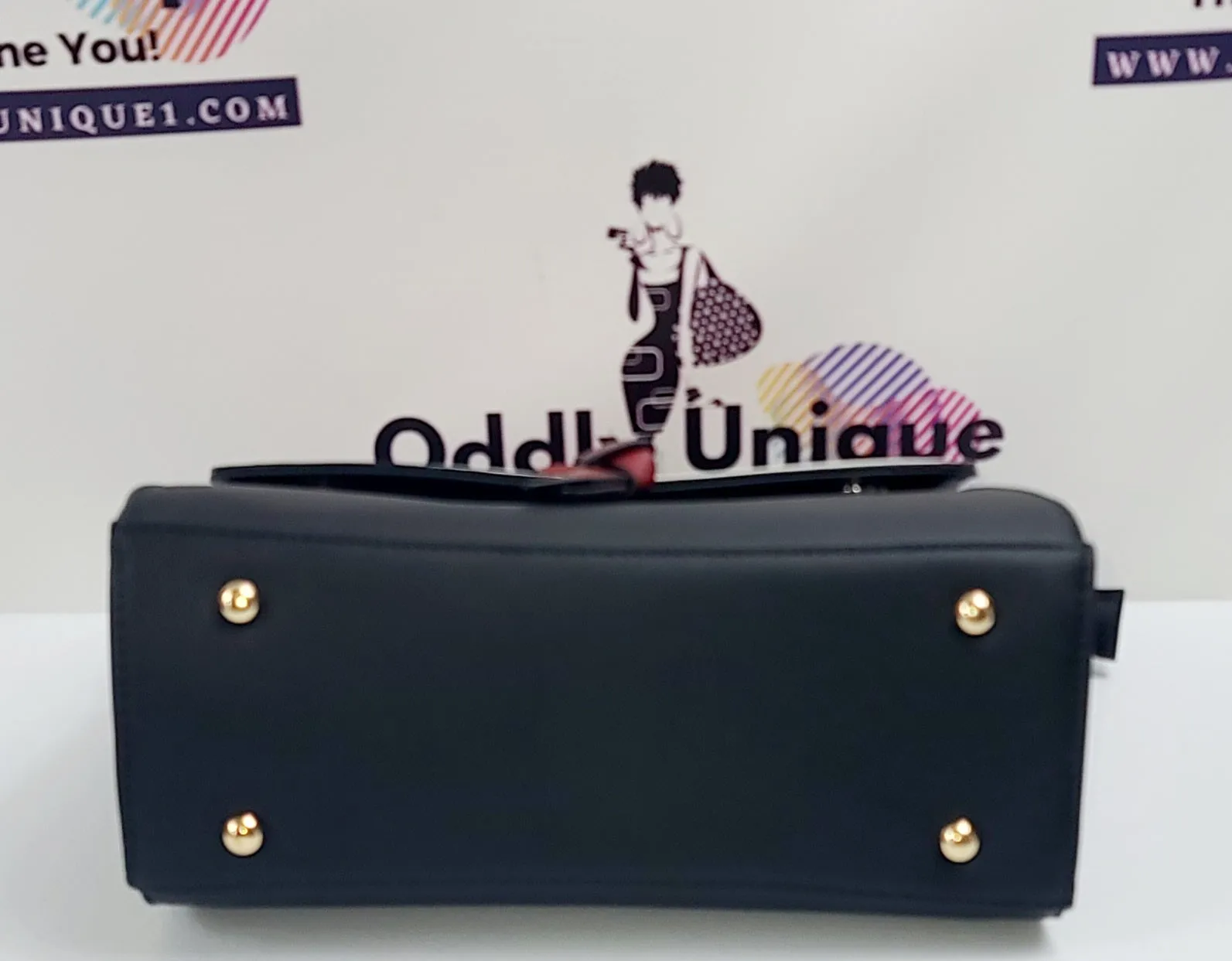Colorblock Two Tone Satchel Sets with Matching Wallets