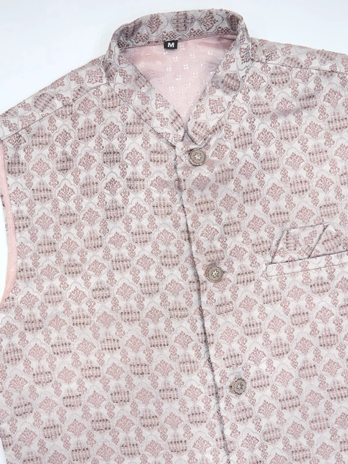 Ivery Viscose Silk Heavy Sequin Work Kurta Pajama & Koti Jacket