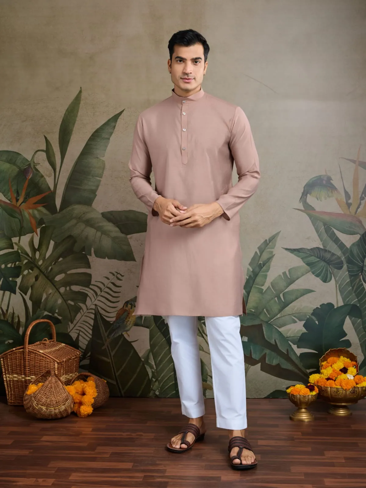 Ivery Viscose Silk Heavy Sequin Work Kurta Pajama & Koti Jacket