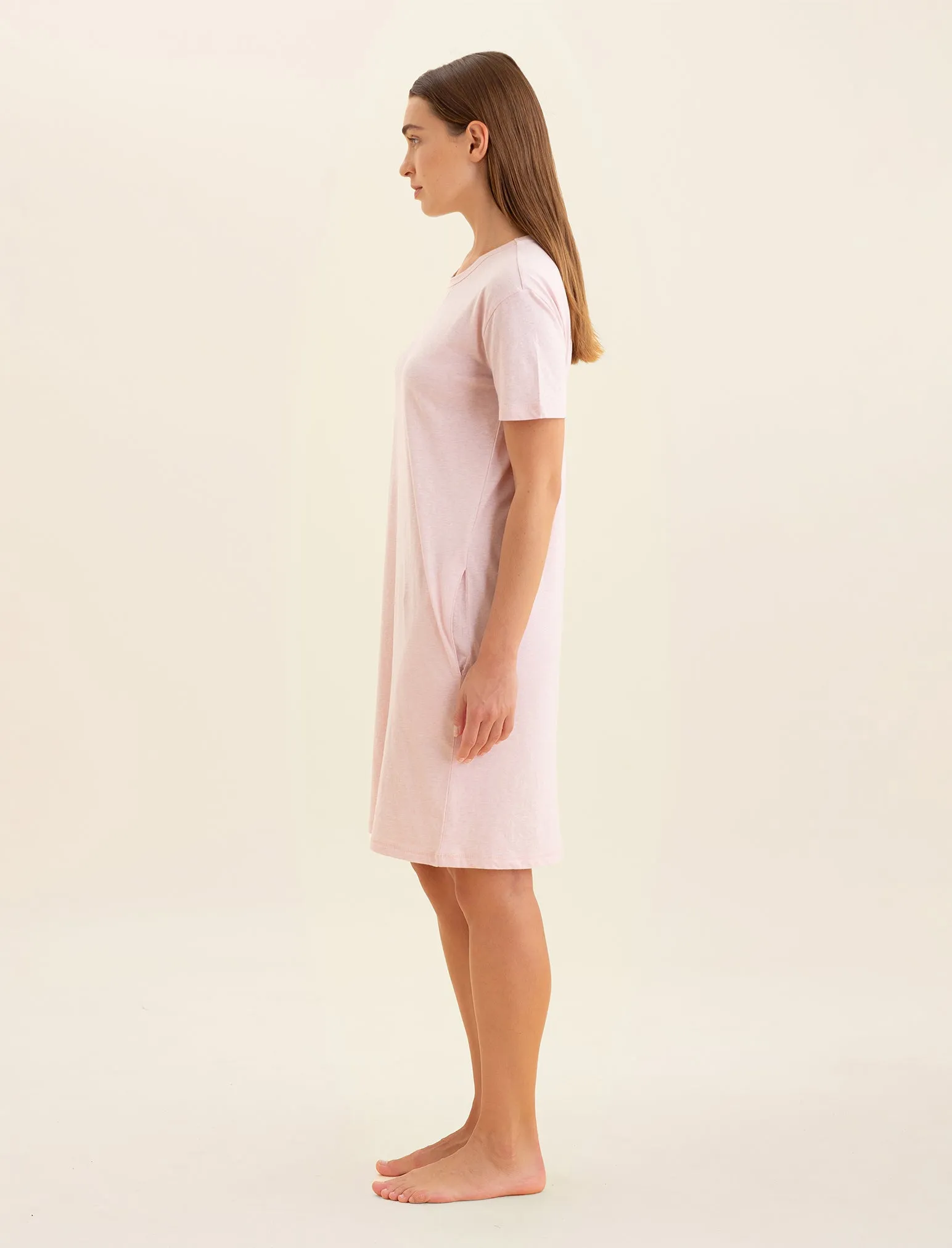 Jada Organic Cotton Knit Midi Nightgowns