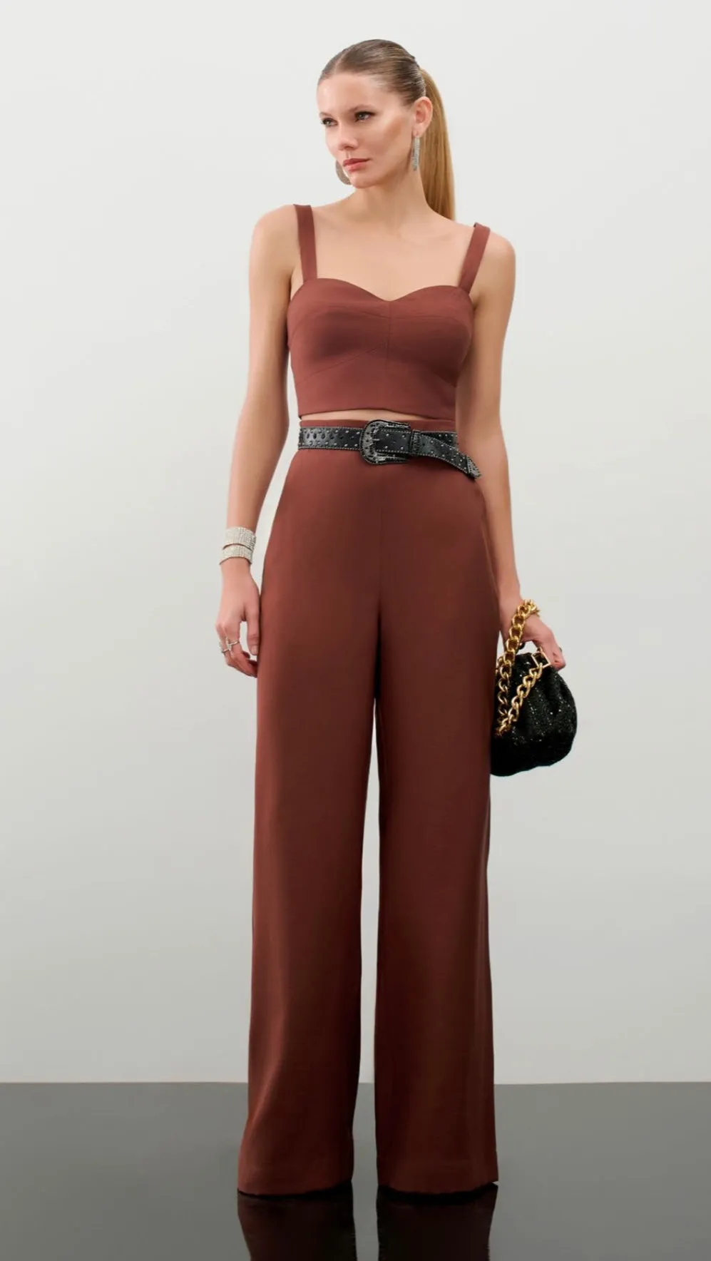 Lore - Wide Leg Cropped Set