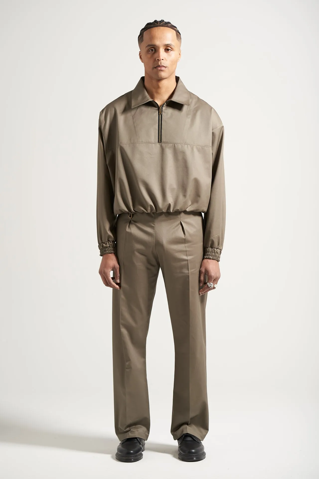 The Dull Olive Track Shirt