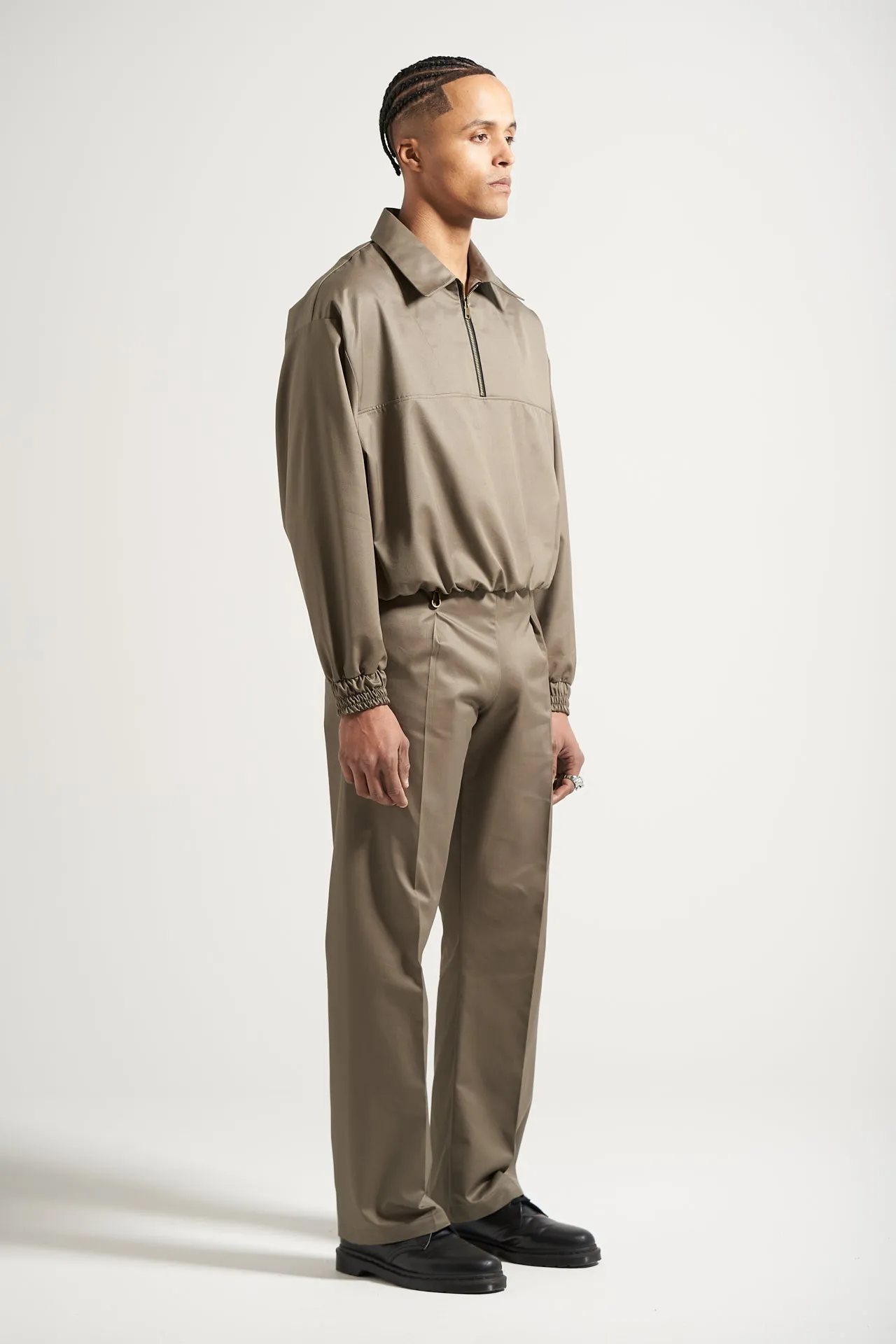 The Dull Olive Track Shirt