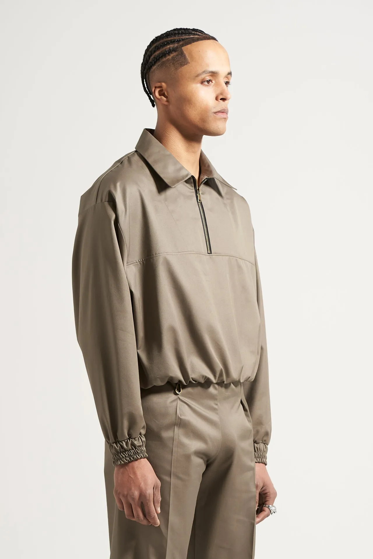 The Dull Olive Track Shirt