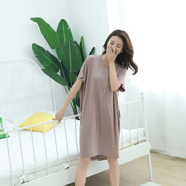 Women Hollow Beauty Nightgowns